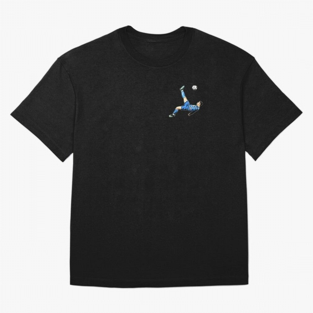 CR7 KICK Oversized T-Shirt Join Supporters Worldwide for FIFA World Cup 2026 Spirit, Celebrating Argentina, Cristiano Ronaldo, Haaland and CR7, Vintage Soccer Flavor, Modern Football Stars, National Flags and Final Night Emotion; Ideal for Football