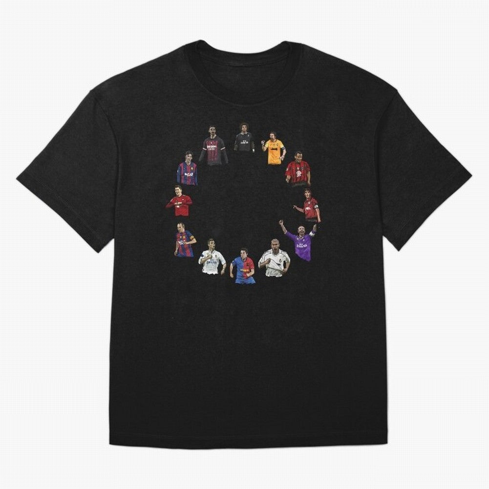 The Best football players Oversized T-Shirt Show Match Day Excitement for FIFA World Cup 2026 Spirit, with England, Messi and Cristiano Ronaldo, Football Festival Excitement, Trophy Ambitions, Country Rivalries and Star Player Buzz; Made for Die