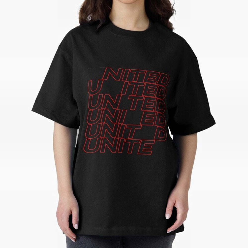 MAN UNITED - 2020 WHITE ILLUSTRATION Oversized T-Shirt Mark Match Day Hype around FIFA World Cup 2026 Group Stage, CR7, England, Match Day Excitement, Supporter Culture, Golden Goals and Global Football Passion; Perfect for Supporters Who Want Bold