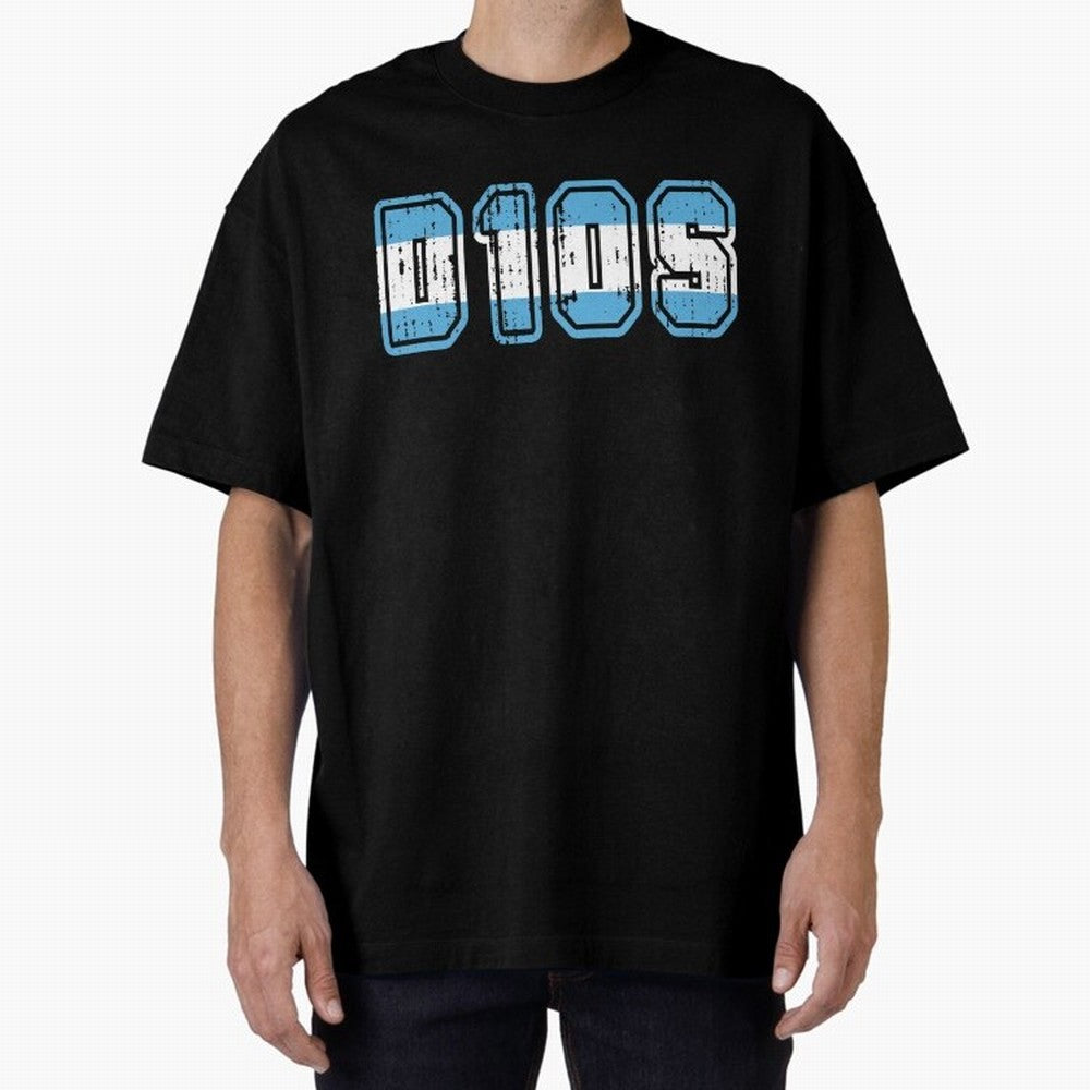 Dios Oversized T-Shirt Remember Iconic Moments from Match Day Hype around FIFA World Cup 2026 USA Canada Mexico, Neymar, Haaland and Cristiano Ronaldo, Argentina, France and Brazil, Classic Soccer Heritage, Championship Pressure, Fan Loyalty and