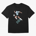 D10S Oversized T-Shirt Capture Stadium Memories from the FIFA World Cup 2026 USA Canada Mexico Journey through CR7 Highlights, France and Portugal Pride, Football Passion, Legendary Performances, Festival Vibes and Supporter Community; Built for