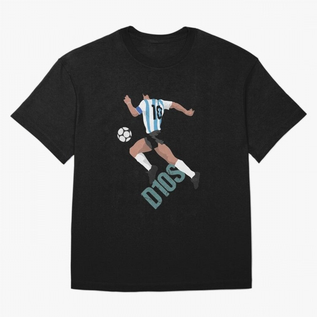 D10S Oversized T-Shirt Capture Stadium Memories from the FIFA World Cup 2026 USA Canada Mexico Journey through CR7 Highlights, France and Portugal Pride, Football Passion, Legendary Performances, Festival Vibes and Supporter Community; Built for