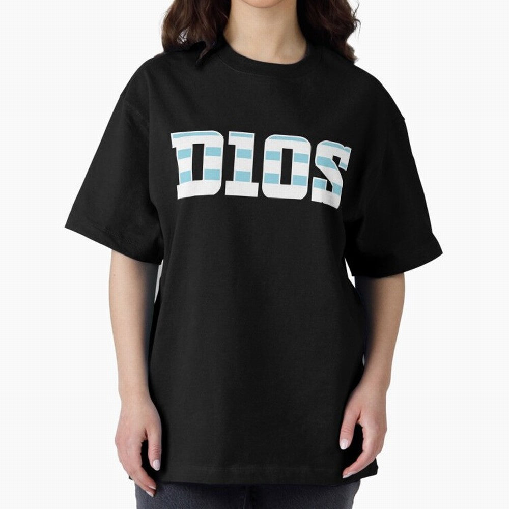 D10S Oversized T-Shirt Enjoy the Biggest Football Party of FIFA World Cup 2026 USA Canada Mexico Spirit, Driven by Argentina, France and Brazil, CR7 and Messi, Worldwide Fan Energy, Dramatic Goals, Stadium Lights and Championship Celebrations;
