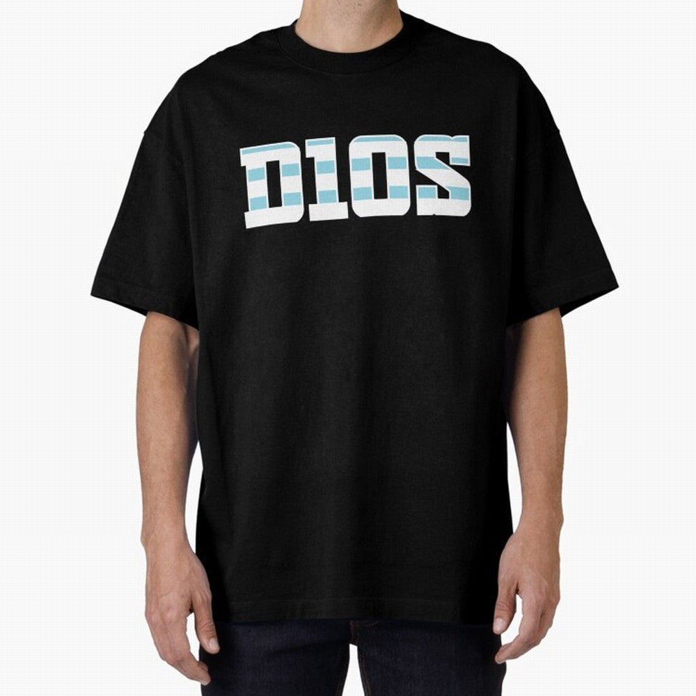 D10S Oversized T-Shirt Enjoy the Biggest Football Party of FIFA World Cup 2026 USA Canada Mexico Spirit, Driven by Argentina, France and Brazil, CR7 and Messi, Worldwide Fan Energy, Dramatic Goals, Stadium Lights and Championship Celebrations;