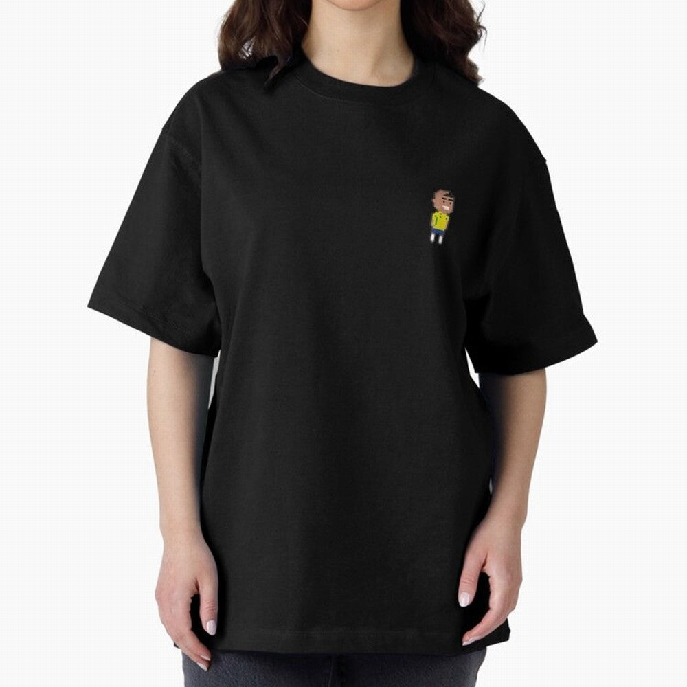R9 Brazil 2002 Oversized T-Shirt Follow the Final Road of FIFA World Cup 2026 for Fans of CR7 and France and Portugal, Bringing Tournament Hype, Historic Matchups, Family Viewing Parties and Global Sports Pride; Ideal for Fans Who Follow Messi,