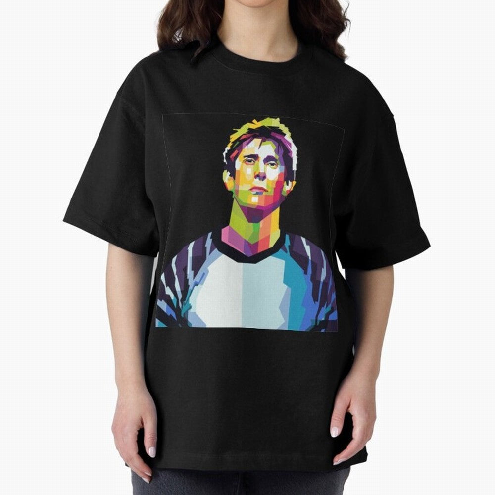 Edwin Van Der Sar Oversized T-Shirt Represent the FIFA World Cup 2026 Group Stage Journey through Haaland Highlights, Argentina Pride, Vintage Soccer Flavor, Modern Football Stars, National Flags and Final Night Emotion; Created for Match Day