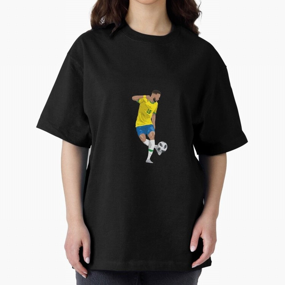 Neymar JR Minimalist Oversized T-Shirt Bring Home FIFA World Cup 2026 USA Canada Mexico Made for Cristiano Ronaldo, England Energy, Soccer Culture, Superstar Moments, National Team Dreams and Competitive Fire; Great for Supporters Who Love