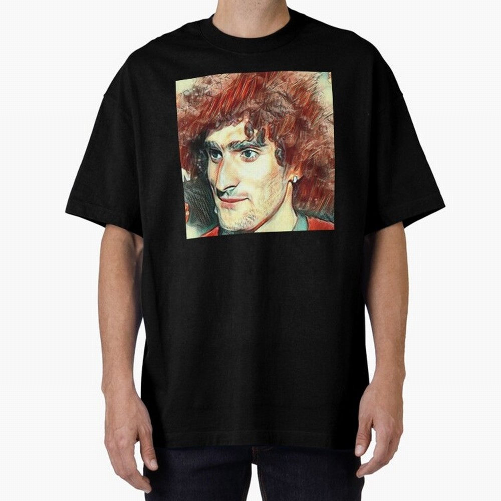 Marouane Fellaini Oversized T-Shirt Celebrate Unforgettable Nights in Match Day Hype around FIFA World Cup 2026 Group Stage, Cristiano Ronaldo, Haaland and CR7, England, France and Netherlands, Classic Soccer Heritage, Championship Pressure, Fan