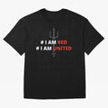 I am red, I am United Oversized T-Shirt Refresh the FIFA World Cup 2026 USA Canada Mexico Journey through Neymar Highlights, Spain Pride, Supporter Pride, Iconic Celebrations, Legendary Names and Global Match Day Energy; Made for Collectors Who