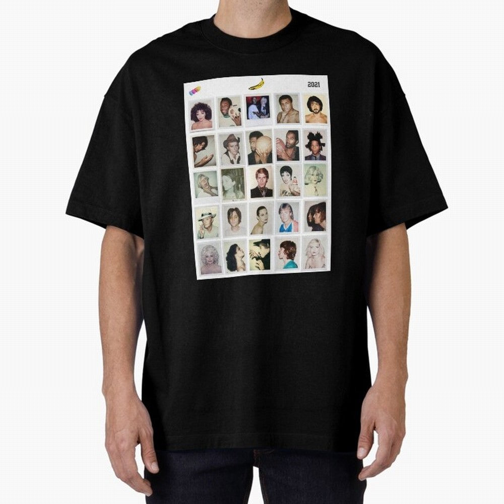 Class of Warhol Oversized T-Shirt Show Passion for the Stars of the FIFA World Cup 2026 Group Stage Journey through Messi Highlights, England and Germany Pride, Stadium Chants, National Pride, Trophy Dreams and Unforgettable Football Memories; Made