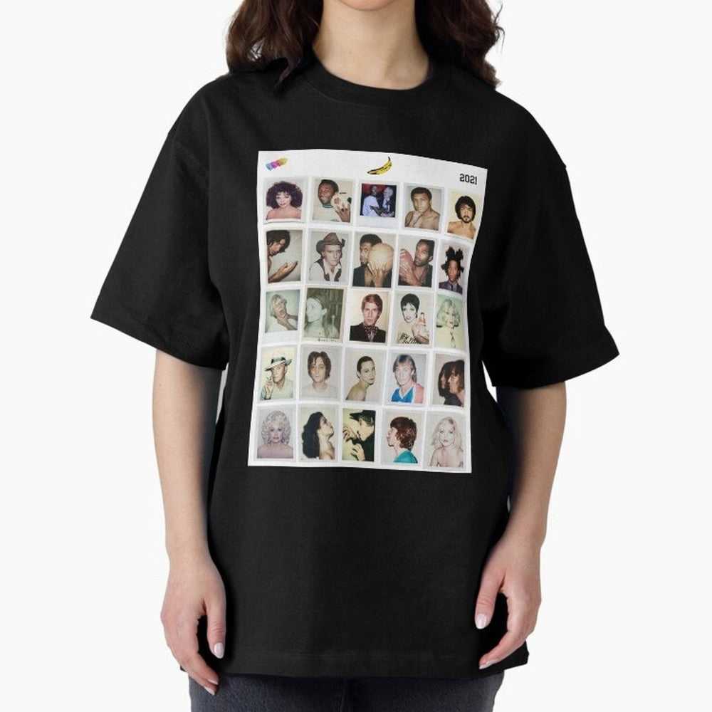 Class of Warhol Oversized T-Shirt Show Passion for the Stars of the FIFA World Cup 2026 Group Stage Journey through Messi Highlights, England and Germany Pride, Stadium Chants, National Pride, Trophy Dreams and Unforgettable Football Memories; Made