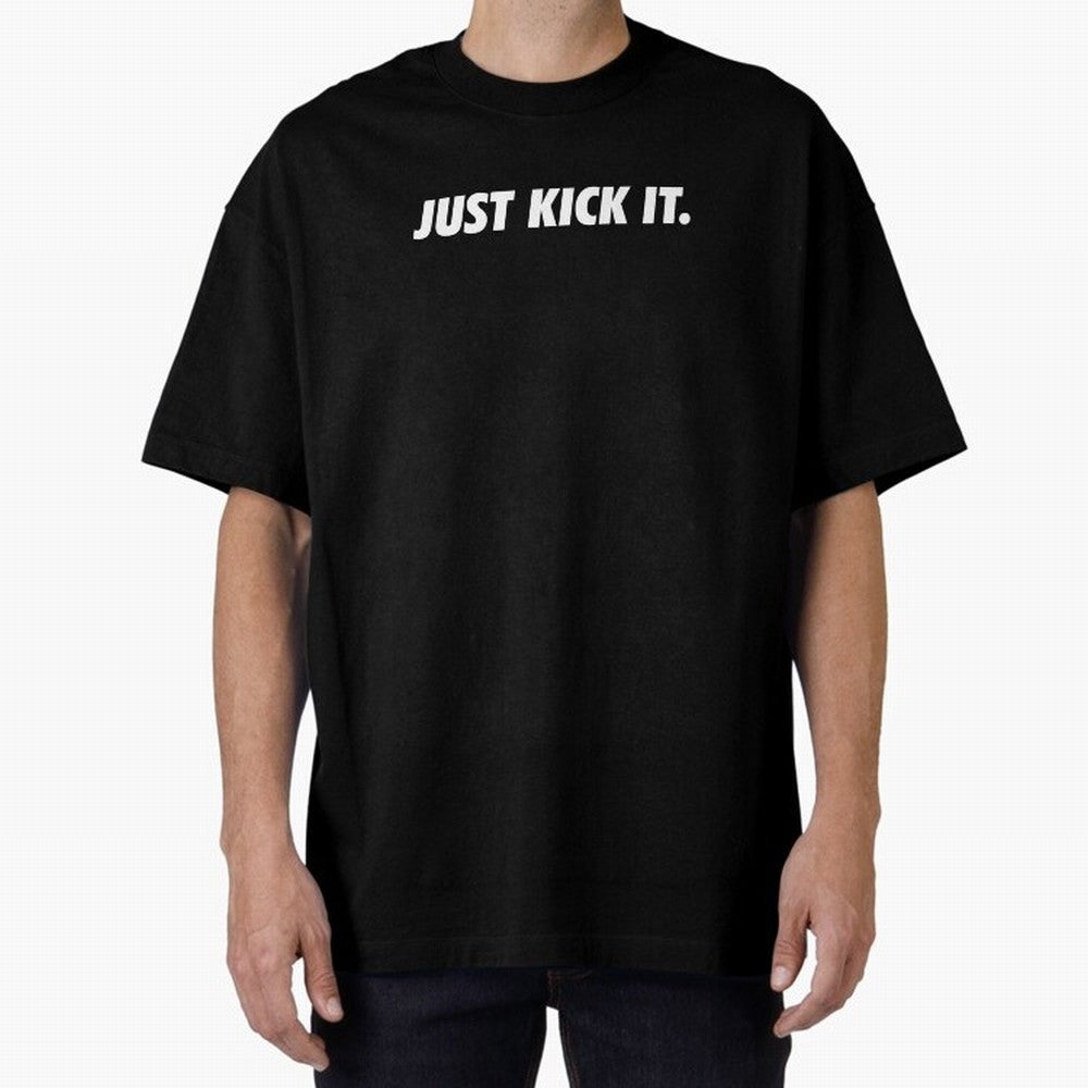 JUST KICK IT football soccer Oversized T-Shirt Bring Champion Energy into the FIFA World Cup 2026 Group Stage Journey through Cristiano Ronaldo Highlights, Argentina Pride, Soccer Culture, Superstar Moments, National Team Dreams and Competitive