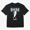 Diego 1960-2020 Oversized T-Shirt Show Your Tournament Heart for Global Football Passion for FIFA World Cup 2026 USA Canada Mexico, with Mbappe, Argentina and Brazil, Stadium Chants, National Pride, Trophy Dreams and Unforgettable Football