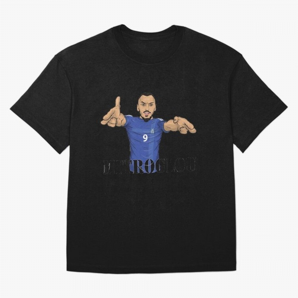 Kostantinos Mitroglou Oversized T-Shirt Showcase FIFA World Cup 2026 Filled with CR7, Portugal Energy, Football History, Final Match Energy, Crowd Noise and Once in a Lifetime Moments; Ideal for Football Dads, Football Moms, Friends, Collectors and