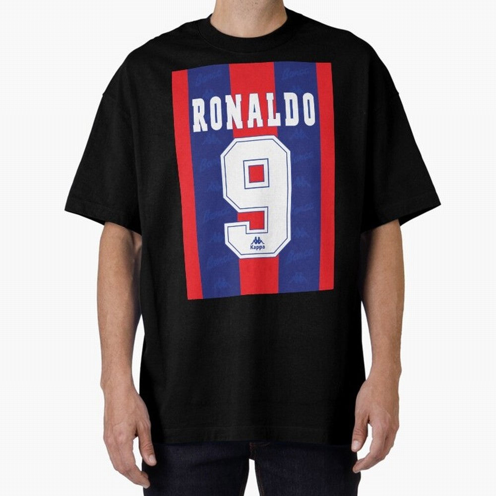 Barcelona Vintage Shirt 1995 Ronaldo 9 Oversized T-Shirt Feel the Roar of Match Day Hype around FIFA World Cup 2026, Neymar, Haaland and Cristiano Ronaldo, Netherlands, Retro Football Energy, Iconic Rivalries, Trophy Chase Drama and Stadium