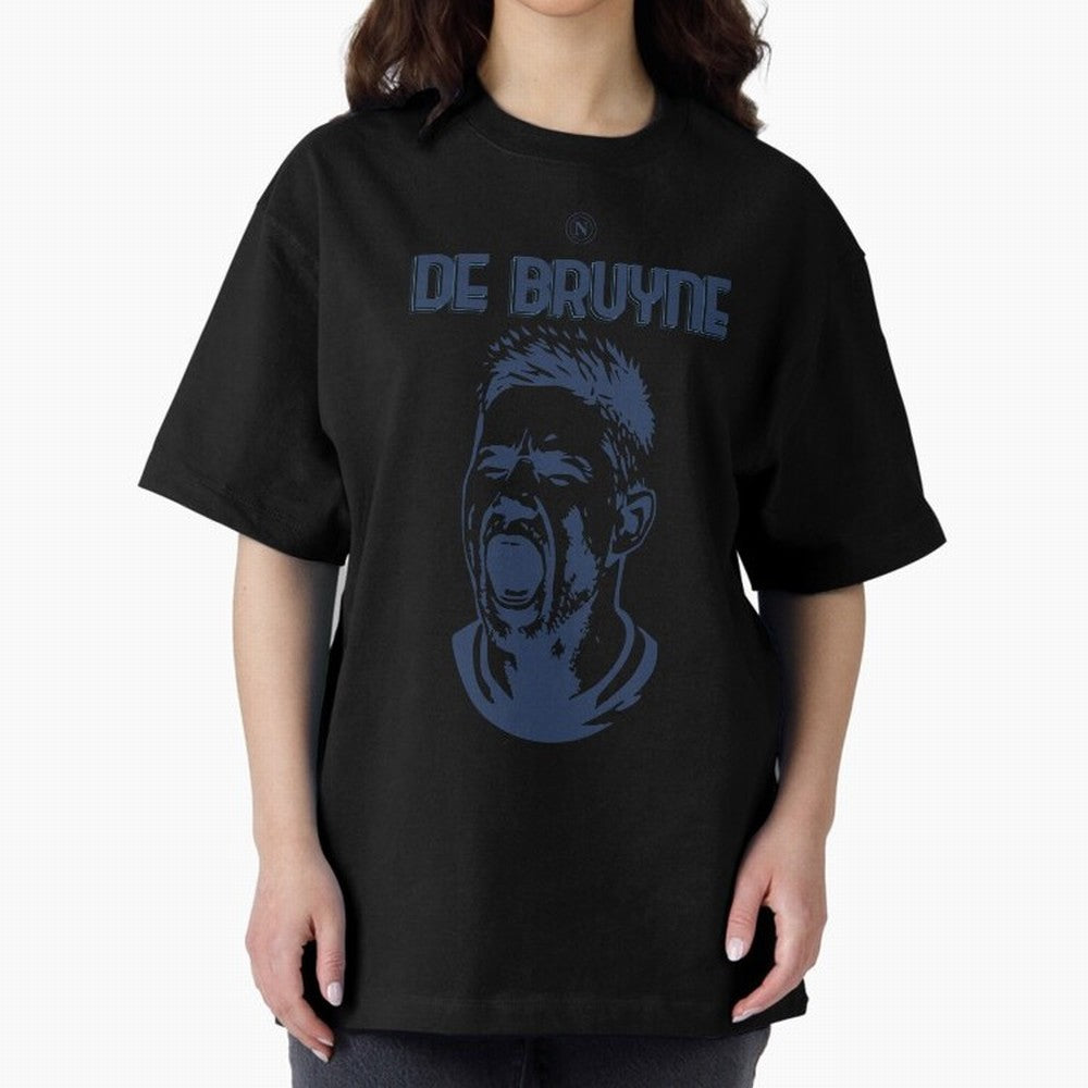 SSC NAPOLI KEVIN DE BRUYNE Oversized T-Shirt Back Your Heroes with Match Day Hype around FIFA World Cup 2026, Cristiano Ronaldo, Spain, Football History, Final Match Energy, Crowd Noise and Once in a Lifetime Moments; Perfect for Supporters Who