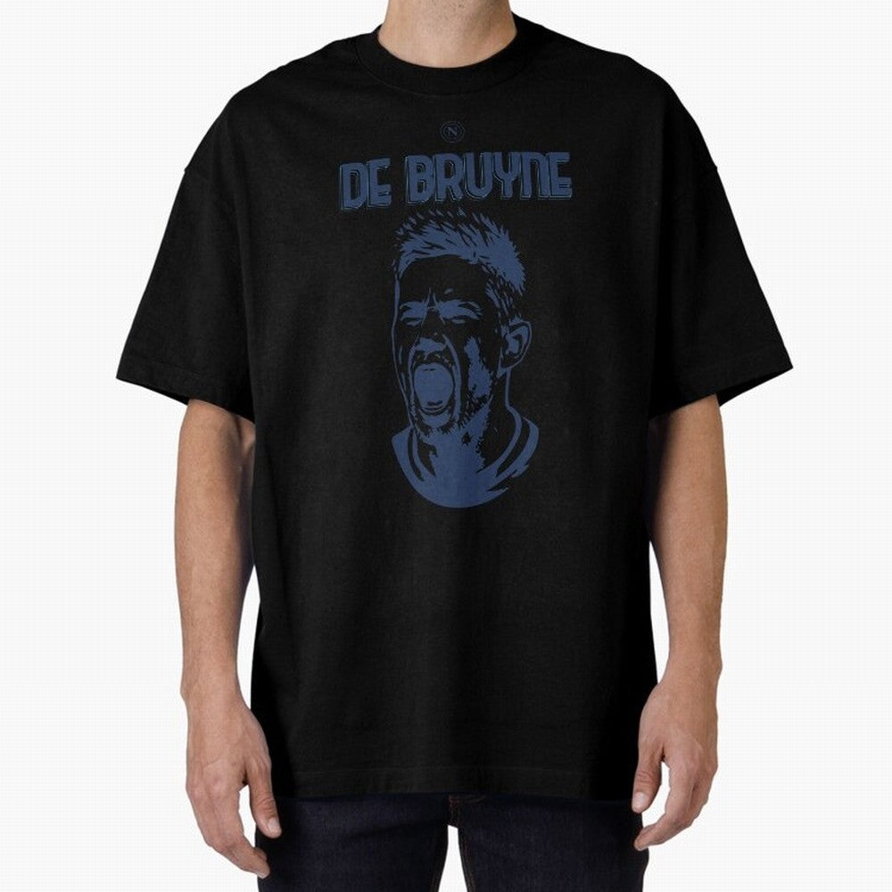 SSC NAPOLI KEVIN DE BRUYNE Oversized T-Shirt Back Your Heroes with Match Day Hype around FIFA World Cup 2026, Cristiano Ronaldo, Spain, Football History, Final Match Energy, Crowd Noise and Once in a Lifetime Moments; Perfect for Supporters Who