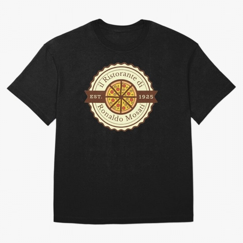 il Ristorante di Ronaldo Mosati Oversized T-Shirt Celebrate the Magic of FIFA World Cup 2026 USA Canada Mexico for Fans of Messi, Neymar and Mbappe and Argentina, France and Brazil, Bringing Vintage Soccer Flavor, Modern Football Stars, National