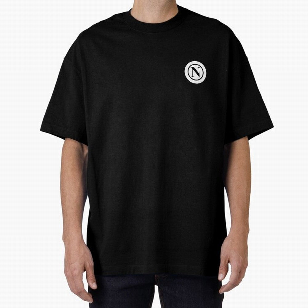 NAPOLI Oversized T-Shirt Step into Match Day Hype around FIFA World Cup 2026 USA Canada Mexico, Messi, CR7 and Mbappe, Argentina, Champion Mindset, Group Stage Buzz, Knockout Tension and Passionate Fan Culture; Ideal for Passionate Fans Who Love