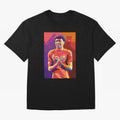 Lamine Yamal Spain Oversized T-Shirt Celebrate the Road through FIFA World Cup 2026 Filled with Messi, France and Portugal Energy, Football Festival Excitement, Trophy Ambitions, Country Rivalries and Star Player Buzz; Ideal for Football Dads,