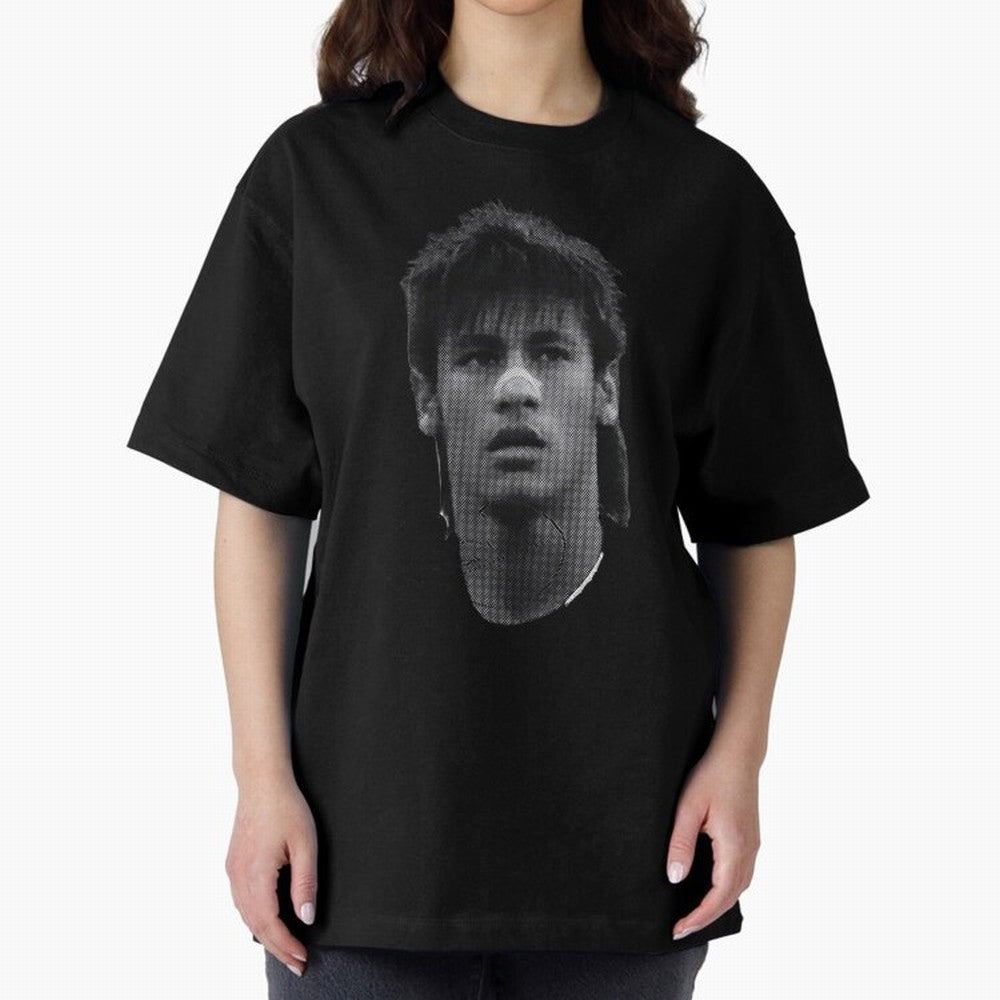 Neymar Vintage Tshirt Oversized T-Shirt Celebrate the Biggest Stage of Match Day Hype around FIFA World Cup 2026 Group Stage, Haaland and Mbappe, Portugal, Spain and Germany, Sports Nostalgia, International Competition, Famous Players and