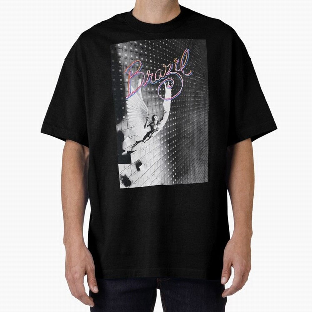 Brazil Oversized T-Shirt Show Your Tournament Heart for the FIFA World Cup 2026 Journey through Messi, Neymar and Mbappe Highlights, Argentina Pride, Championship Spirit, Famous Goals, Roaring Crowds and International Football Unity; Built for