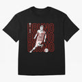 Bruno Fernandes - Manchester United Oversized T-Shirt Remember Iconic Moments from Global Football Passion for FIFA World Cup 2026 Group Stage, Made for Mbappe and Neymar, England, France and Netherlands, Vintage Soccer Flavor, Modern Football