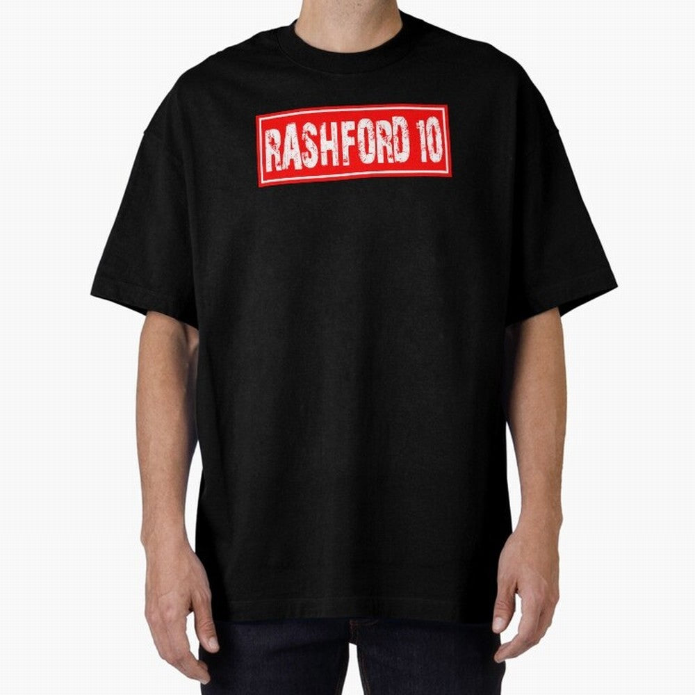 Marcus Rashford Oversized T-Shirt Treasure Match Day Hype around FIFA World Cup 2026, Cristiano Ronaldo, Haaland and CR7, Argentina and Brazil, Football Passion, Legendary Performances, Festival Vibes and Supporter Community; Created for Match Day