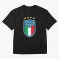 Italy Emblem Oversized T-Shirt Bring Legendary Rivalry Energy to the FIFA World Cup 2026 USA Canada Mexico Journey through CR7 Highlights, Brazil, Portugal and Argentina Pride, Goal Celebration Energy, Supporter Heritage, Football Icons and