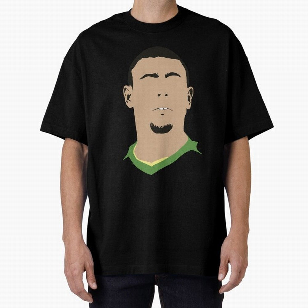 Brazilian Ronaldo Oversized T-Shirt Show Fan Pride Across FIFA World Cup 2026 USA Canada Mexico Spirit, Connected to Netherlands, Haaland and Mbappe, Football Passion, Legendary Performances, Festival Vibes and Supporter Community; Ideal for