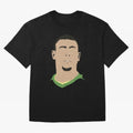 Brazilian Ronaldo Oversized T-Shirt Show Fan Pride Across FIFA World Cup 2026 USA Canada Mexico Spirit, Connected to Netherlands, Haaland and Mbappe, Football Passion, Legendary Performances, Festival Vibes and Supporter Community; Ideal for