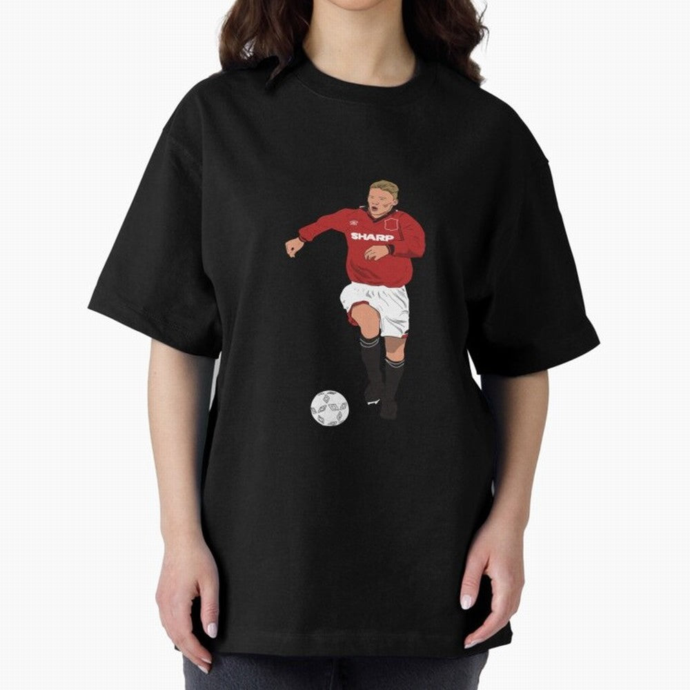 Scott McTominay 95_96 Kit Oversized T-Shirt Fuel FIFA World Cup 2026 Group Stage Celebrating Messi, Neymar and Mbappe, Spain Energy, Football Festival Excitement, Trophy Ambitions, Country Rivalries and Star Player Buzz; Perfect for Supporters Who
