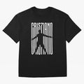 Christiano Ronaldo Icon black Jersey 2023 Oversized T-Shirt Support FIFA World Cup 2026 USA Canada Mexico Spirit, Filled with Brazil, Haaland and Mbappe, Stadium Chants, National Pride, Trophy Dreams and Unforgettable Football Memories; Perfect for