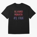 Alvaro Morata - #1 Fan Oversized T-Shirt Bring Supporter Culture to Match Day Hype around FIFA World Cup 2026 Group Stage, CR7, Argentina, Match Day Excitement, Supporter Culture, Golden Goals and Global Football Passion; Perfect for Fans,