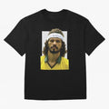 Scrates Football legend Oversized T-Shirt Make Memories around FIFA World Cup 2026 USA Canada Mexico Connected to Messi, France Energy, Classic Soccer Heritage, Championship Pressure, Fan Loyalty and International Pride; Perfect for Supporters Who