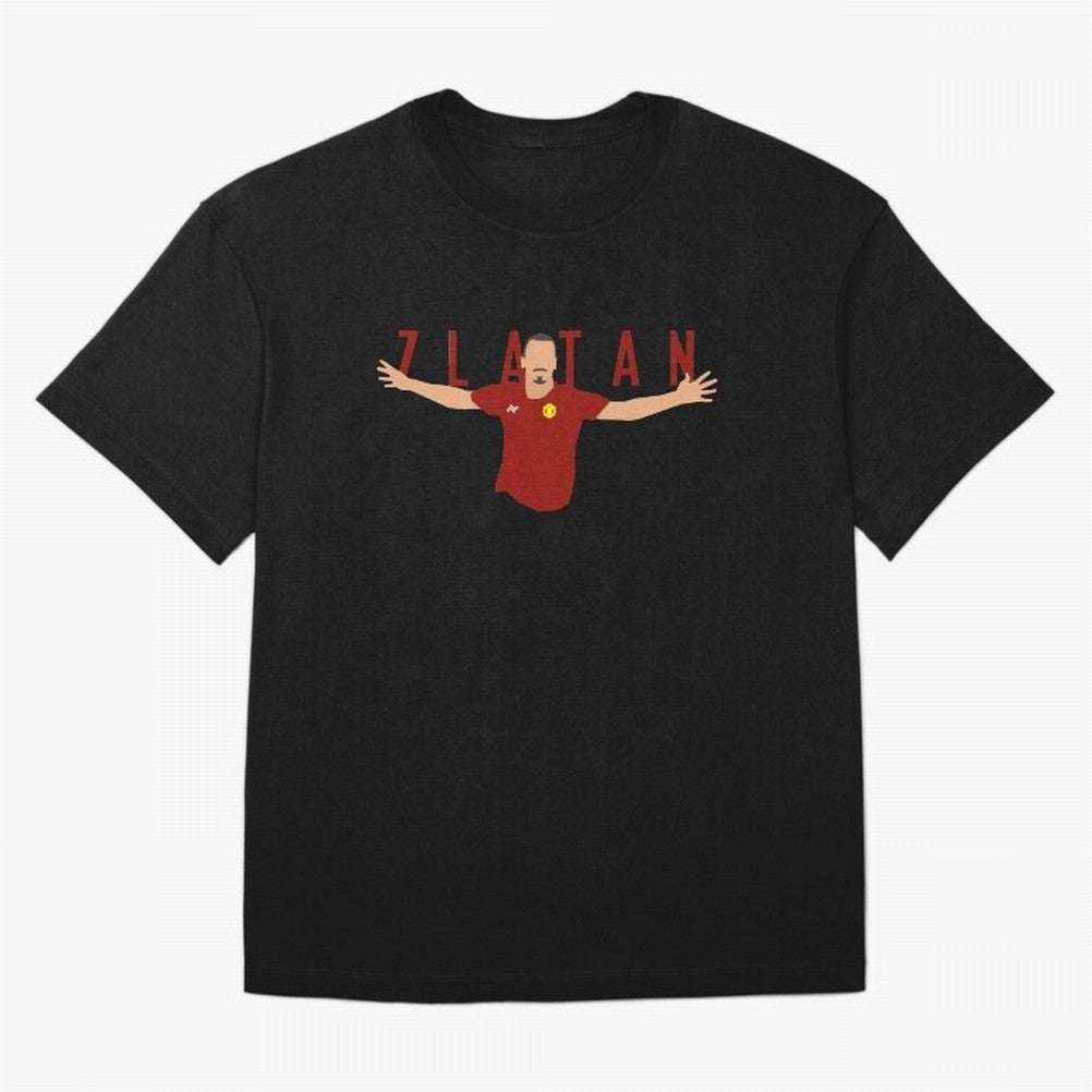 Zlatan Oversized T-Shirt Show Passion for the Stars of FIFA World Cup 2026 Group Stage for Fans of Mbappe and Argentina, France and Brazil, Bringing Global Supporter Spirit, Legendary Goals, National Colors and Tournament Celebration; Ideal for