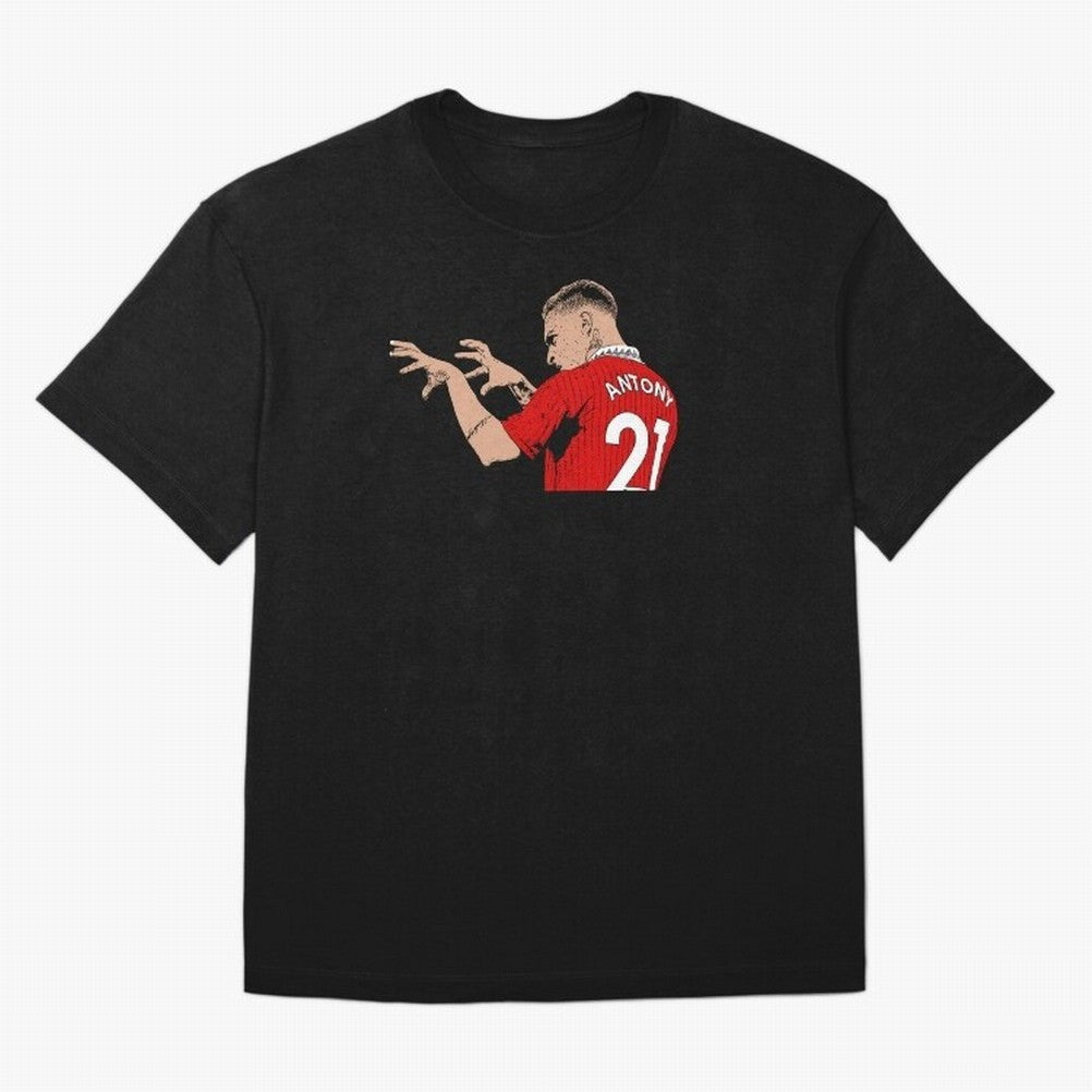 Antony Oversized T-Shirt Embrace Global Football Passion for FIFA World Cup 2026, Built around Messi, Neymar and Mbappe, Argentina, France and Brazil, Stadium Memories, Football Loyalty, International Chants and Championship Tradition; Built for
