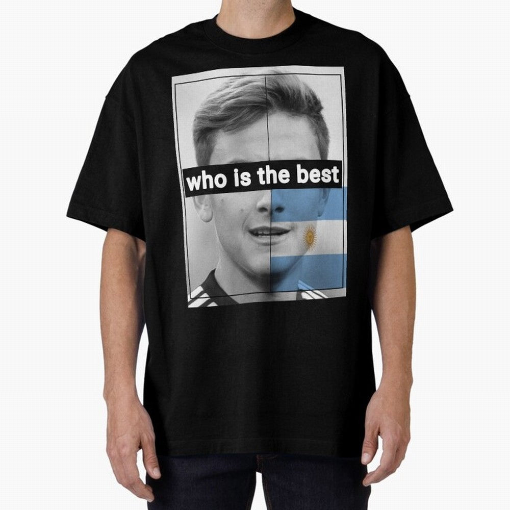 dybala Oversized T-Shirt Join Supporters Worldwide for FIFA World Cup 2026 USA Canada Mexico for Fans of CR7 and Messi and France, Bringing Football Passion, Legendary Performances, Festival Vibes and Supporter Community; Ideal for Passionate Fans