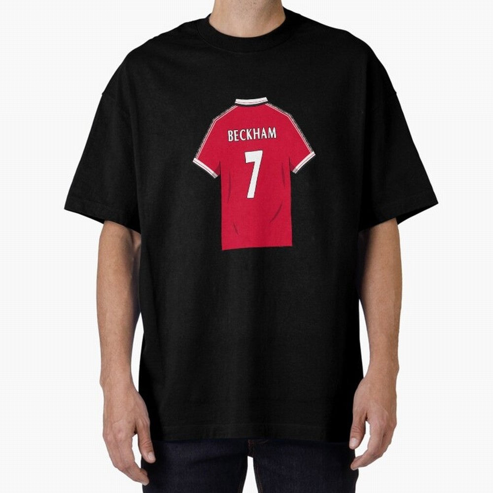 David Beckham 1999 Jersey Oversized T-Shirt Bring Retro Soccer Energy to Match Day Hype around FIFA World Cup 2026, CR7 and Messi, Netherlands, Classic Soccer Heritage, Championship Pressure, Fan Loyalty and International Pride; Perfect for