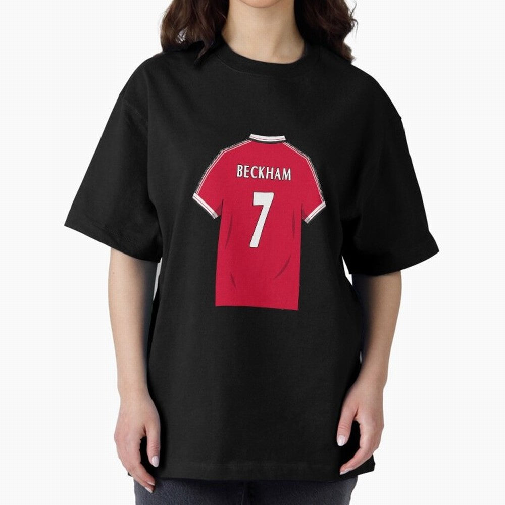 David Beckham 1999 Jersey Oversized T-Shirt Bring Retro Soccer Energy to Match Day Hype around FIFA World Cup 2026, CR7 and Messi, Netherlands, Classic Soccer Heritage, Championship Pressure, Fan Loyalty and International Pride; Perfect for