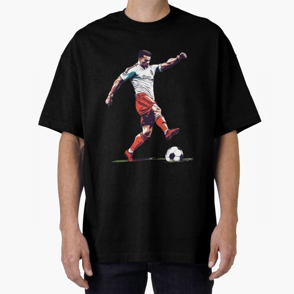 England Soccer Oversized T-Shirt Show Match Day Excitement for Match Day Hype around FIFA World Cup 2026, Messi, CR7 and Mbappe, Brazil, Portugal and Argentina, Championship Spirit, Famous Goals, Roaring Crowds and International Football Unity;