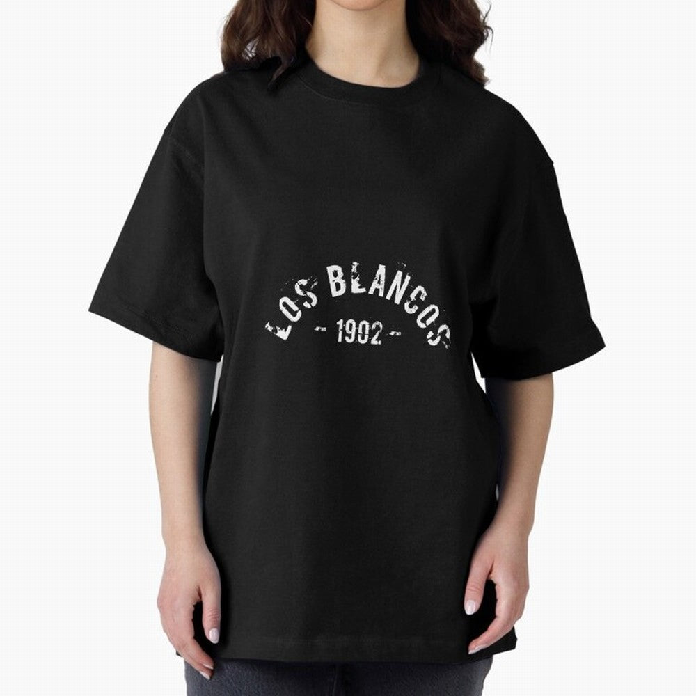 Los Blancos 1902 Oversized T-Shirt Bring International Match Energy to Global Football Passion for FIFA World Cup 2026 Group Stage, Highlighting Haaland, Argentina and Brazil, Match Day Excitement, Supporter Culture, Golden Goals and Global