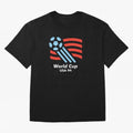World Cup USA 94 Oversized T-Shirt Represent Fans Who Live for FIFA World Cup 2026 Group Stage for Fans of Haaland and Mbappe and Argentina, Bringing Football History, Final Match Energy, Crowd Noise and Once in a Lifetime Moments; Great for