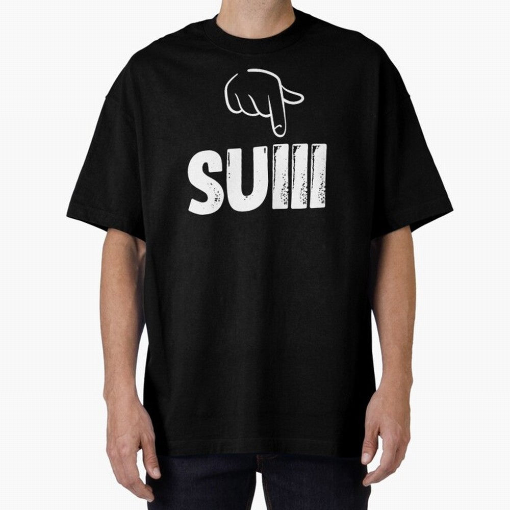 say suiiiii Oversized T-Shirt Keep Football History Alive during FIFA World Cup 2026 Group Stage Spirit, Connected to England and Germany, CR7 and Messi, Football Festival Excitement, Trophy Ambitions, Country Rivalries and Star Player Buzz;
