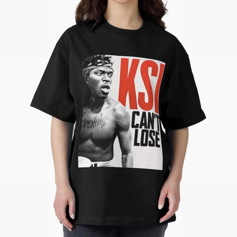 ksi Oversized T-Shirt Create the FIFA World Cup 2026 Journey through Cristiano Ronaldo Highlights, Argentina, France and Brazil Pride, Vintage Soccer Flavor, Modern Football Stars, National Flags and Final Night Emotion; Made for Die Hard