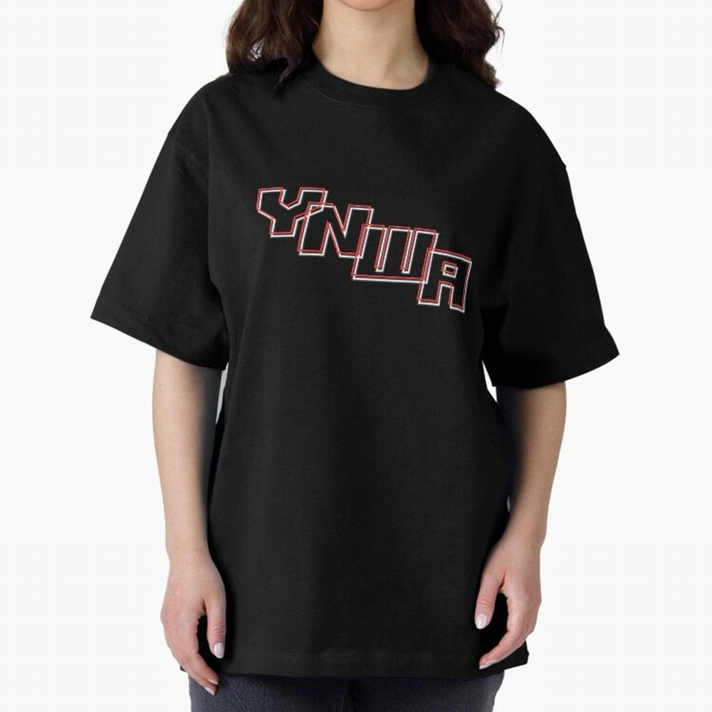YNWA - You'll Never Walk Alone Oversized T-Shirt Celebrate the Biggest Stage of FIFA World Cup 2026 Capturing Cristiano Ronaldo, Portugal, Spain and Germany Energy, Retro Football Energy, Iconic Rivalries, Trophy Chase Drama and Stadium Atmosphere;