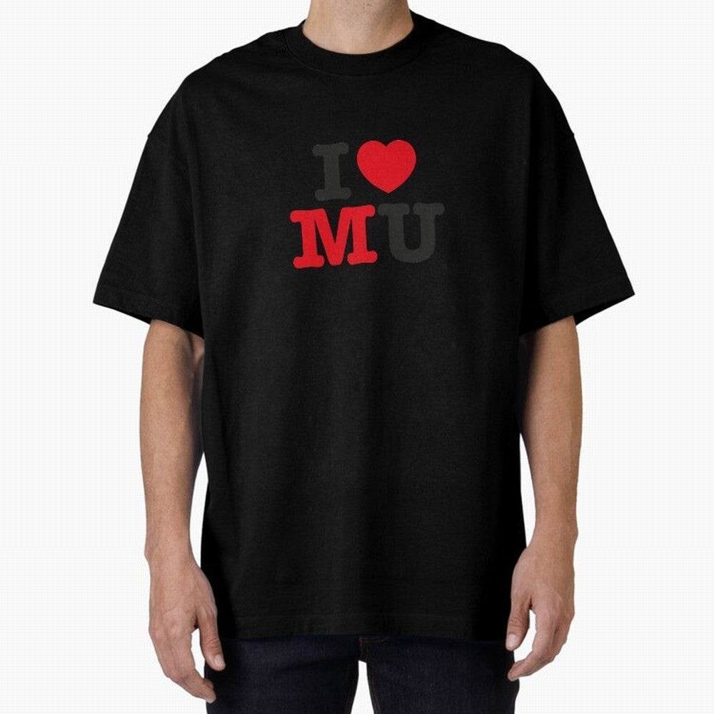 I Love Manchester Oversized T-Shirt Celebrate the Magic of FIFA World Cup 2026 Group Stage with Messi, Portugal Energy, Retro Football Energy, Iconic Rivalries, Trophy Chase Drama and Stadium Atmosphere; Made for Die Hard Supporters, Soccer Lovers,