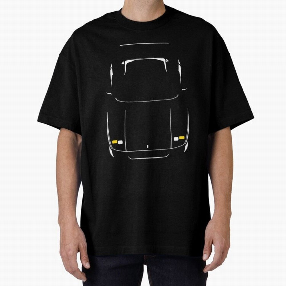 Ferrari F40 F40 Simple Body Cut Oversized T-Shirt Honor the Football Icons of the FIFA World Cup 2026 Group Stage Journey through Messi and Cristiano Ronaldo Highlights, Spain Pride, Championship Spirit, Famous Goals, Roaring Crowds and