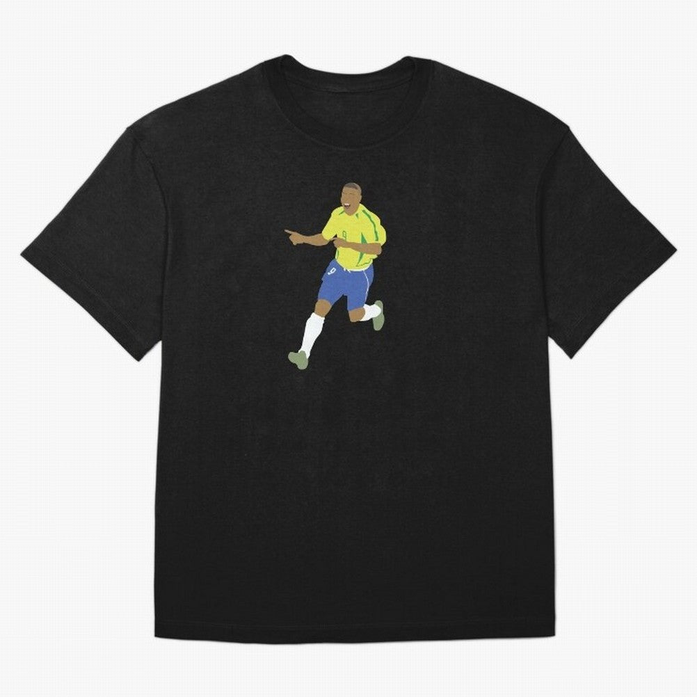 Ronaldo 'Il Fenomeno' Brazil Legend 9 Oversized T-Shirt Enjoy FIFA World Cup 2026 USA Canada Mexico Featuring CR7 and Messi, England, France and Netherlands Energy, Match Day Excitement, Supporter Culture, Golden Goals and Global Football Passion;