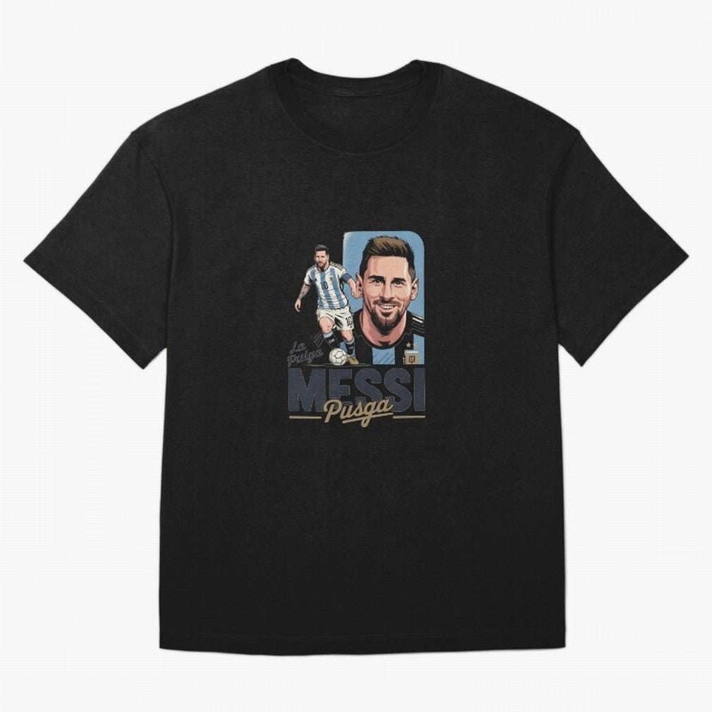 Lionel Messi Argentinian La Pulga Oversized T-Shirt Turn Every Weekend Toward Match Day Hype around FIFA World Cup 2026 Group Stage, Mbappe and Neymar, France and Portugal, Vintage Soccer Flavor, Modern Football Stars, National Flags and Final